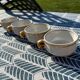 4 tasses bistrot Pillivuyt France