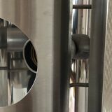 Wall lamp chrome space age 70's