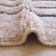 Pale Pink Berber Rug - 173 x 116 cm