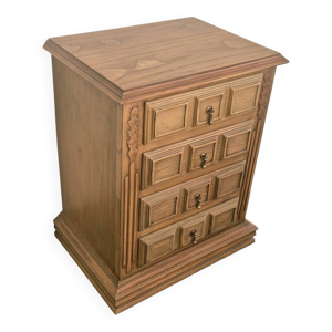 Commode en chêne et