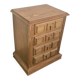 Commode en chêne et pin, années 50