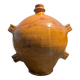 Olive oil cruet.
