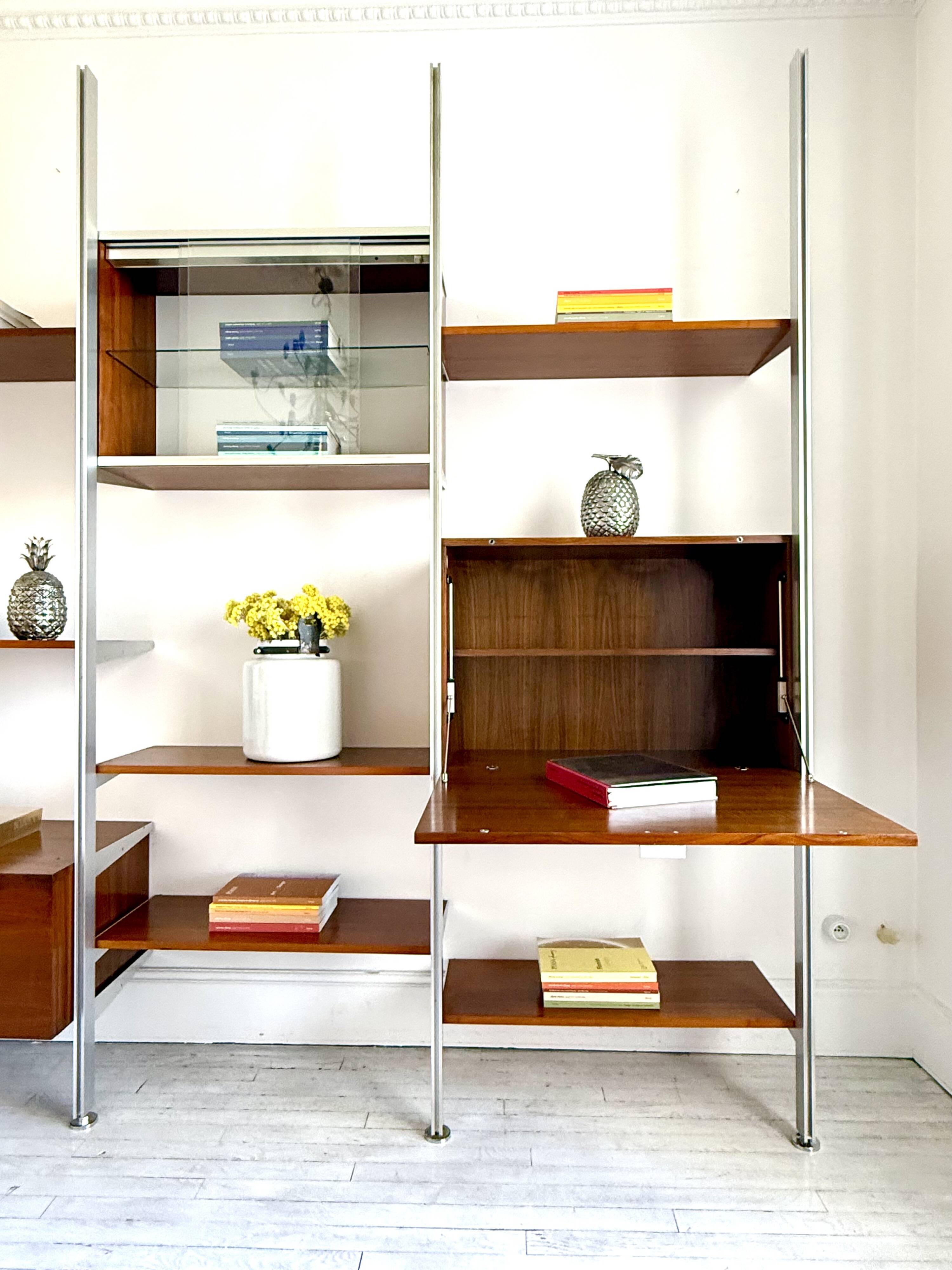 Modular floor library CSS George Nelson by Mobilier International