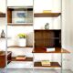 Modular floor library CSS George Nelson by Mobilier International