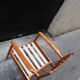 Scandinavian wooden armchair from the 1960s