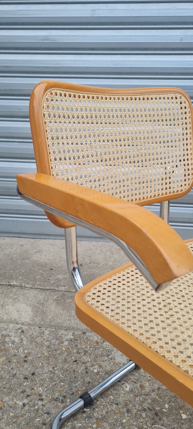 Armchair B64 cesca by marcel Breuer