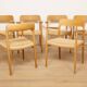 6 x Niels Otto Moller dining chairs | Model 56 | Oak | Restored
