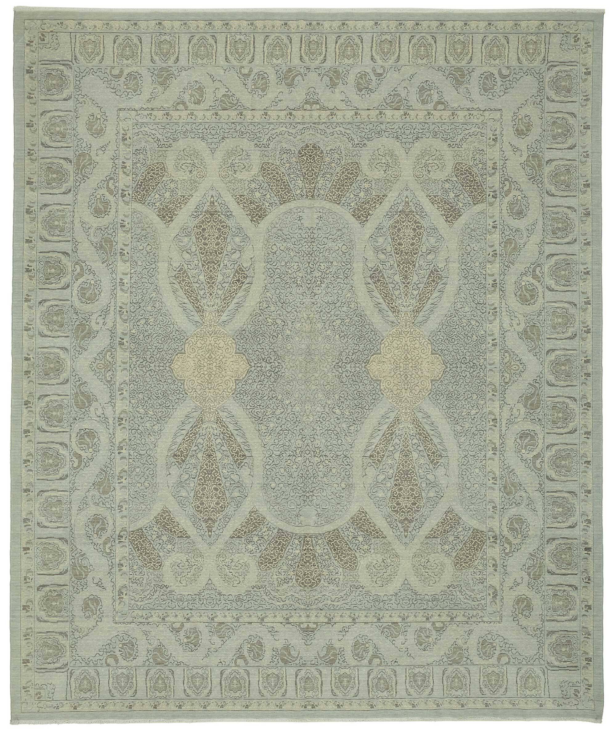 Turkish Handcrafted Loom Oushak Rug 310 cm x 371 cm