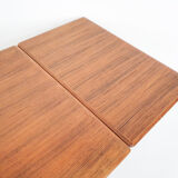 Scandinavian modern teak extendable dining table, 1950's