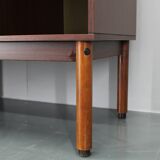 1970s Italian Cabinet With Sliding Doors