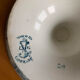 Antique earthenware compotier by Clairefontaine L.G.
