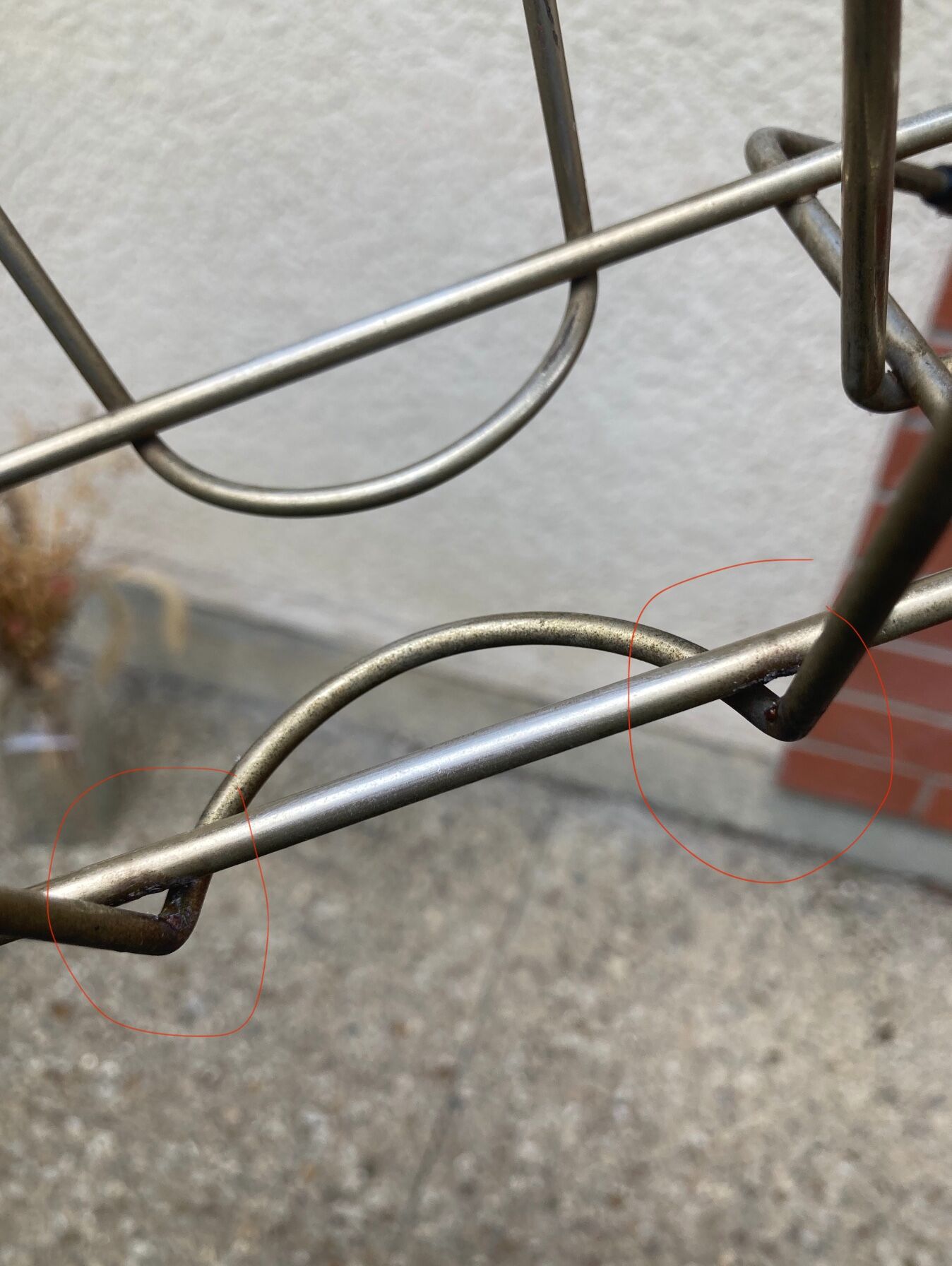 Vintage magazine rack