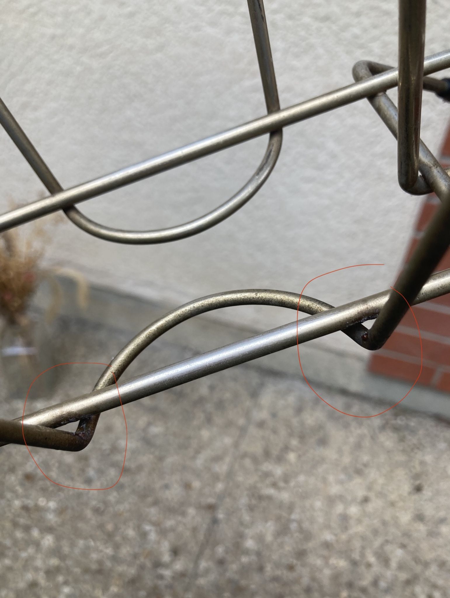 Vintage magazine rack