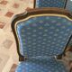 Suite de dix chaises de style Louis XV à entretoise