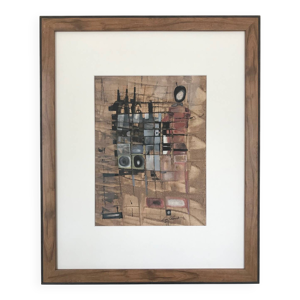 Dessin ,1962,de guy ducornet