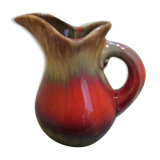 Milk pot small ceramic pitcher from Vallauris 60s Vintage