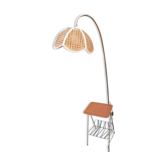 Vintage gueridon floor lamp
