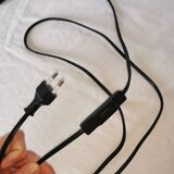 Steel looping lamp, Massive, Belgium, 1990.