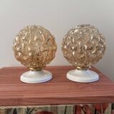 Paire d’appliques murales vintage