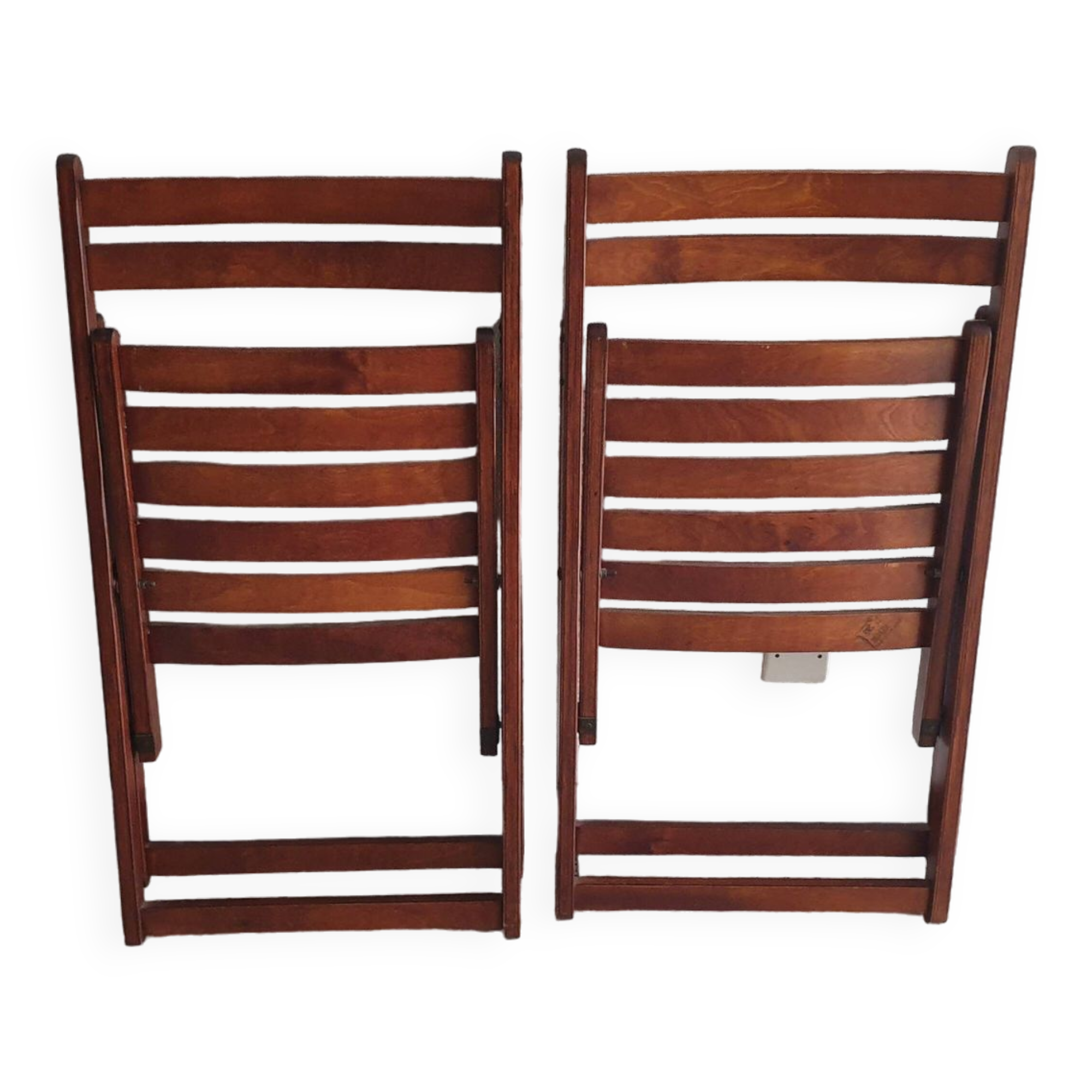 Paire de chaise vintage pliante otk numéro 26