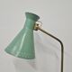 Mid-Century table lamp with a conical metal shade, attributed to Stilnovo.