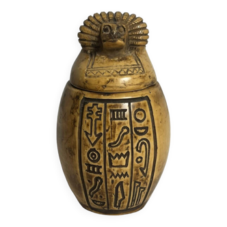 Souvenir of Egypt canopic vase 20th century