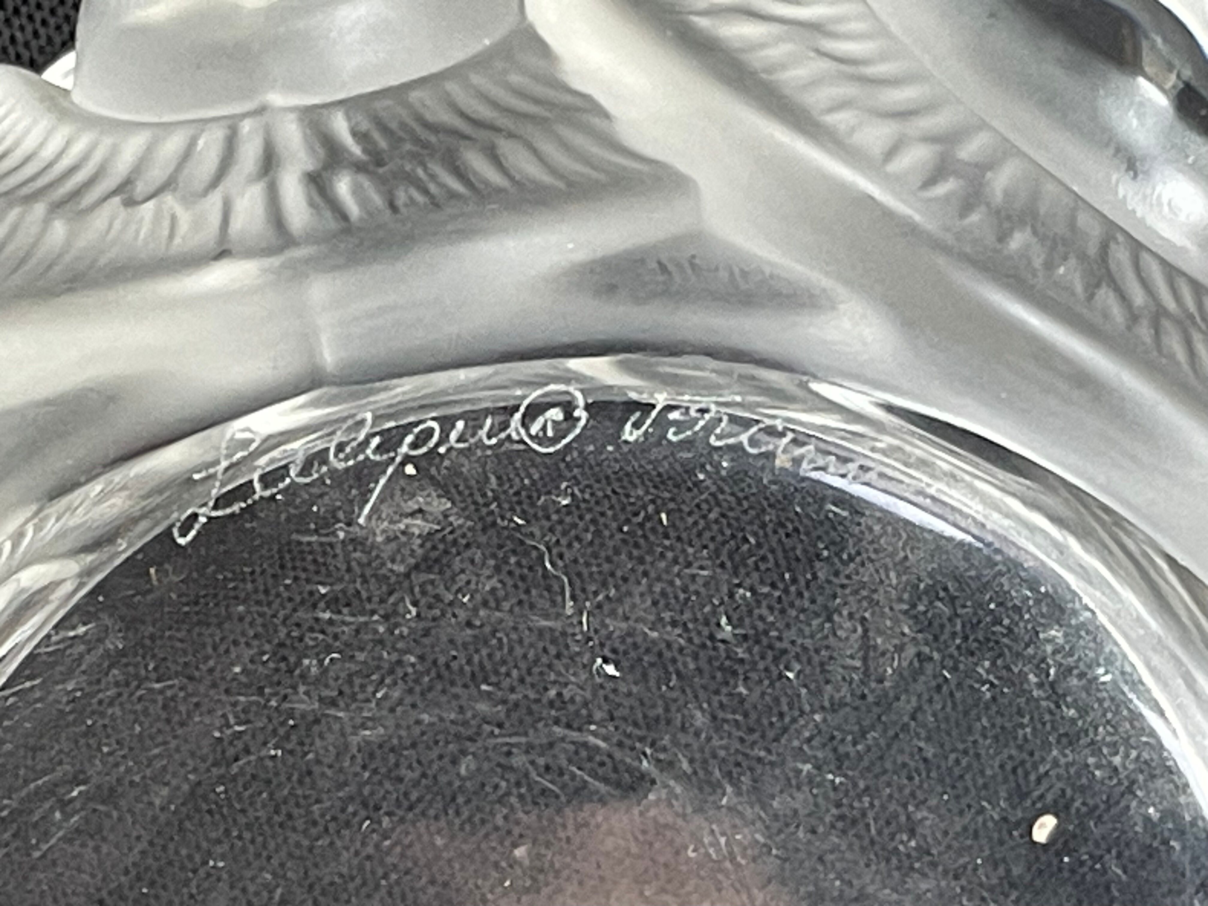 Ashtray – Gao model - Lalique R France