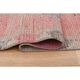Pink Turkish Vintage Handmade Woven Wool Oushak Runner Rug 78x330