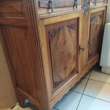 Art Deco sideboard on marble