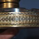 Ink shuttle 19th in crystal and golden brass