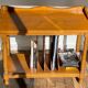 Meuble bas electrophone vintage