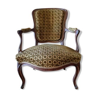 Convertible armchair Louis XV style