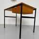Vintage small desk designed by Pierre Paulin CM217 from the 1960s, wood and metal.