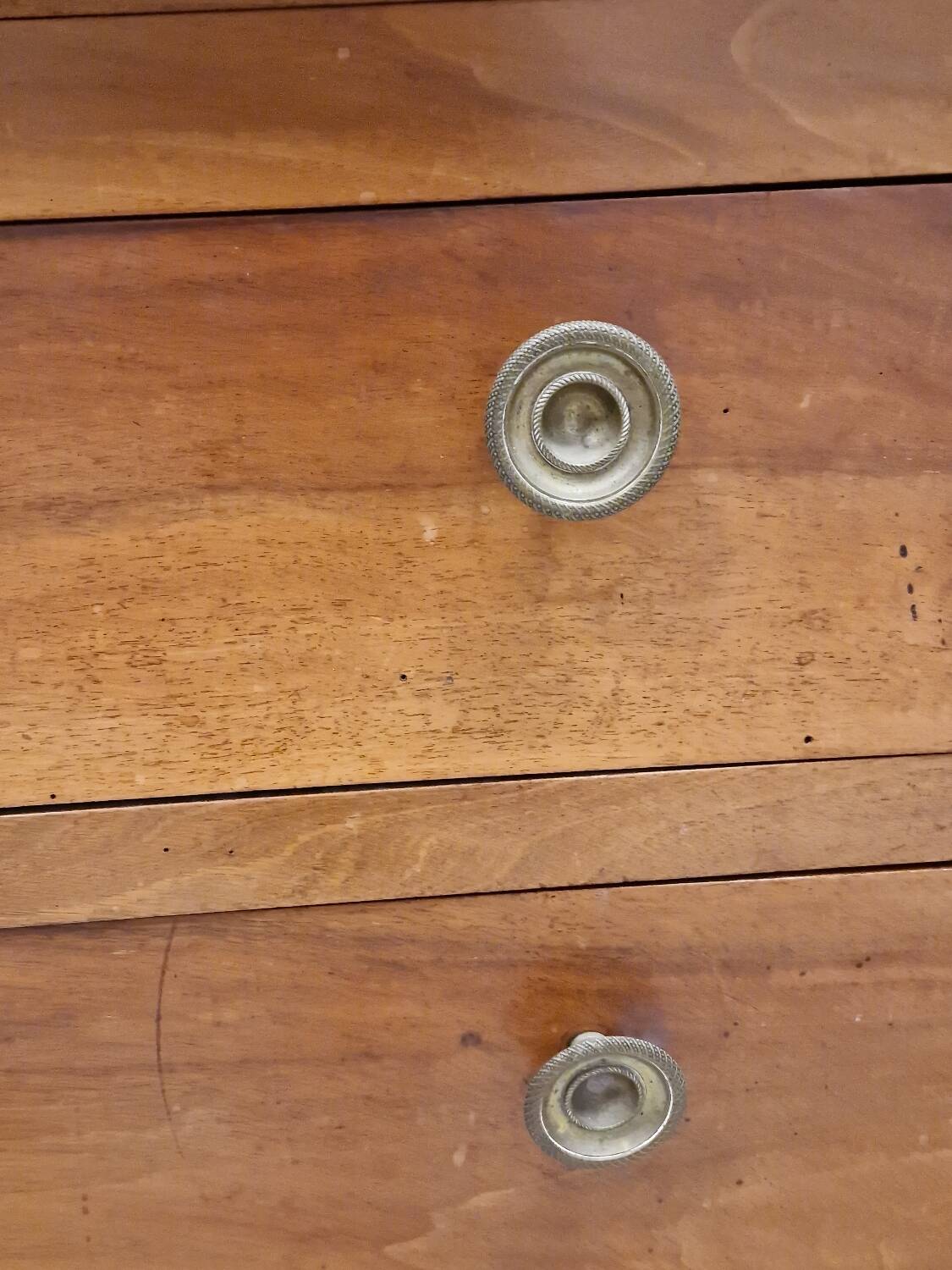 19th century walnut chest of drawers