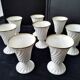 8 Mazagrans in Haviland Limoges Porcelain