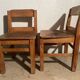 Pair of children's chairs from the 1950s