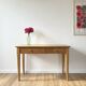 Farmhouse table with 2 large drawers