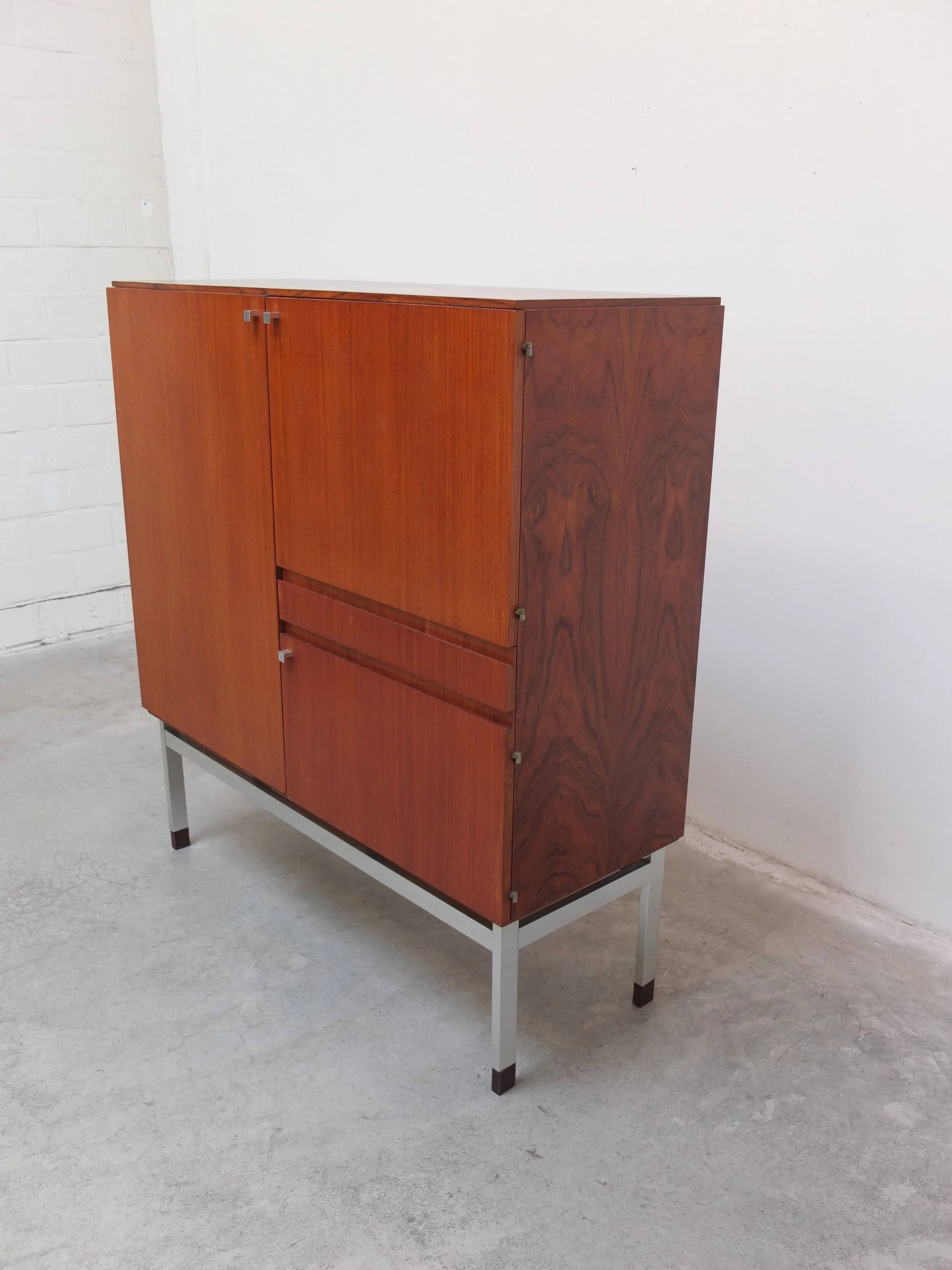 Modernist bar cabinet by Werner Wölfers for V-Form, 1960s
