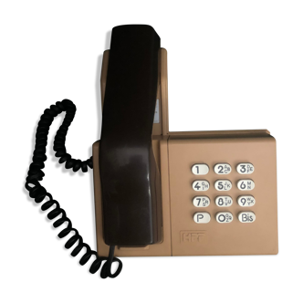 Téléphone filaire vintage année 80