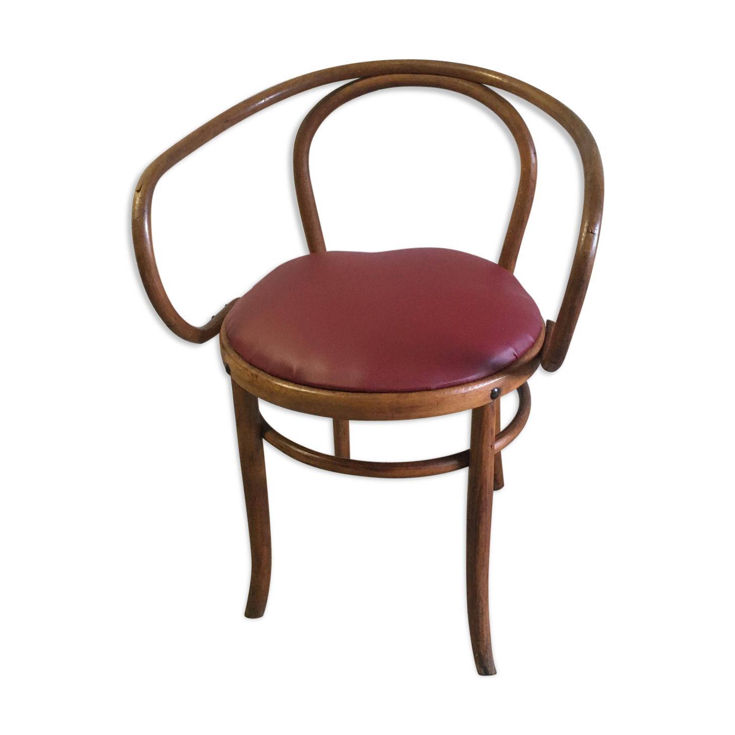 Fauteuil « dit Le Corbusier » par Fischel début XXème