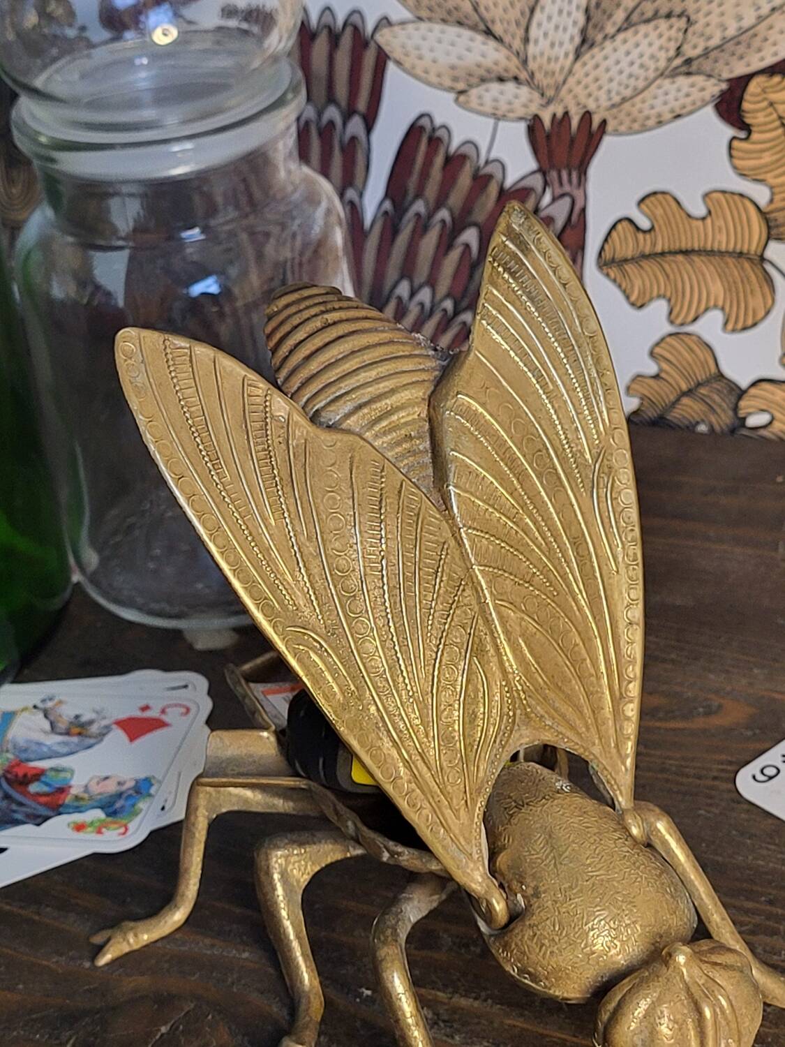 Vintage insect ashtray