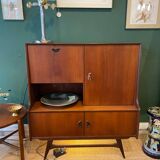 Teak bar 1960 Louis Van Teeffelen