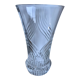 Molded glass vase art deco style made in France