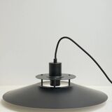 Bicolour white and black hanging lamp