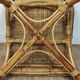 Rattan armchair