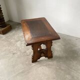 50s Brutalist Oak Coffee Table