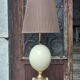 "Ostrich egg" floor lamp by Maison Le Dauphin