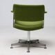 André Cordemeyer desk chair for Gispen, green wool, Netherlands, 1960s