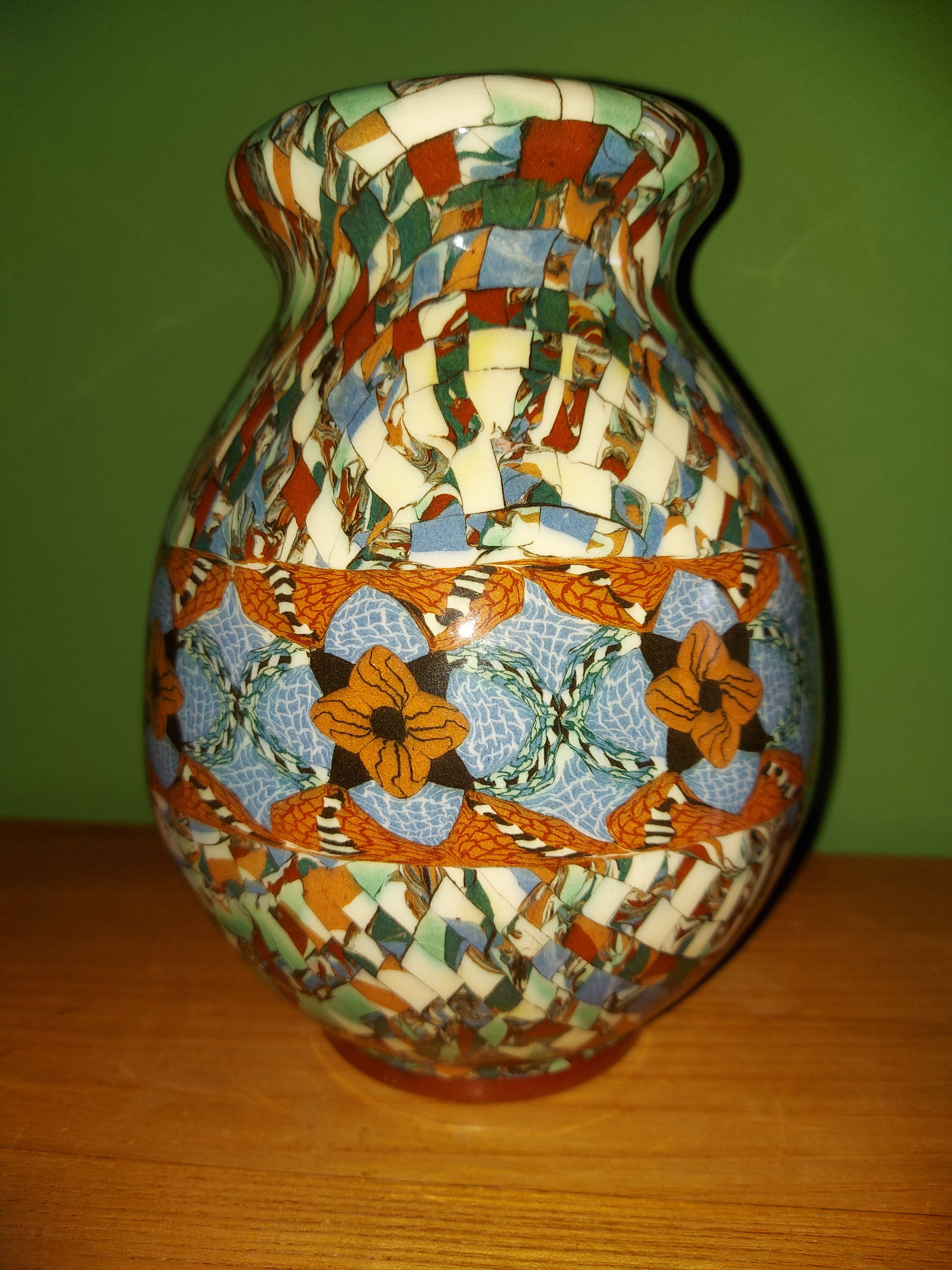Vallauris Jean Gerbino ceramic vase