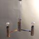 Italian chandelier 1970 with three lights.
